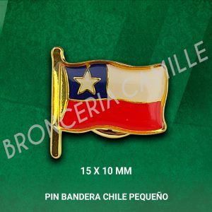 Pin Bandera Chile Pequeña
