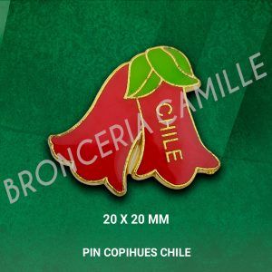 Pin Copihues Chile