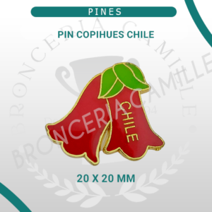 Pin Copihues Chile