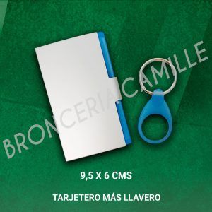 Tarjetero Más Llavero