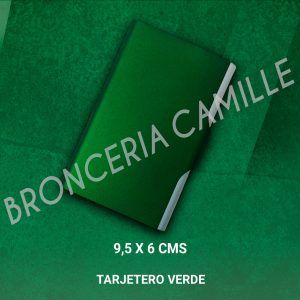 Tarjetero Verde