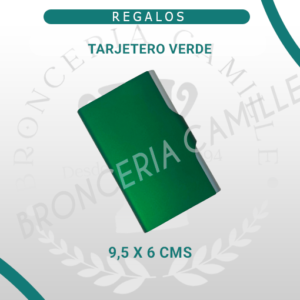 Tarjetero Verde