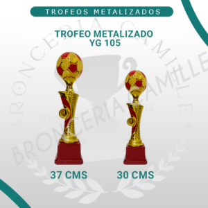 Trofeo Metalizado Modelo YG105