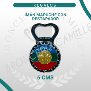 Imán Mapuche con destapador