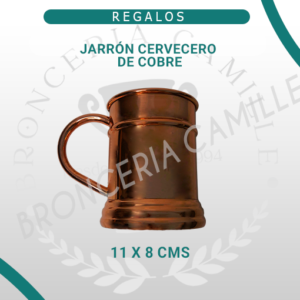 Jarrón Cervecero de Cobre