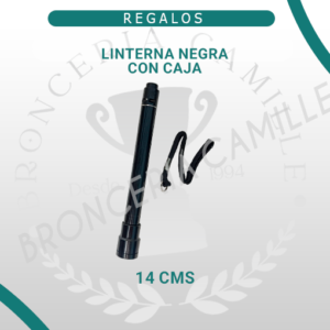 Linterna Negra con Caja