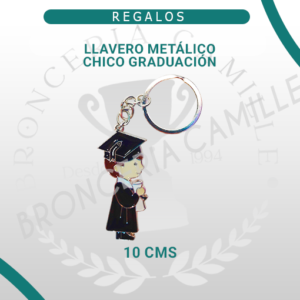 Llavero Metálico Chico Graduación