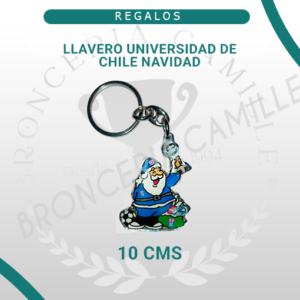 Llavero Universidad de Chile Navidad
