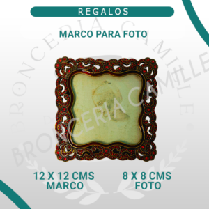 Marco para Foto - 8 x 8 cms