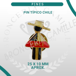 Pin Típico Chile