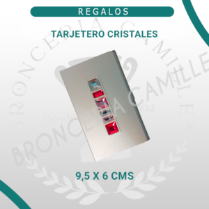Tarjetero con Cristales