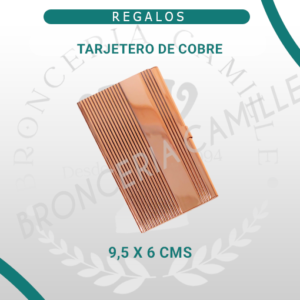 Tarjetero de Cobre