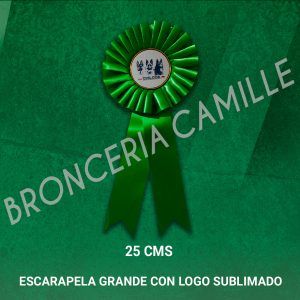 Escarapela Grande con Logo Sublimado
