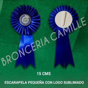 Escarapela Pequeña con Logo Sublimado