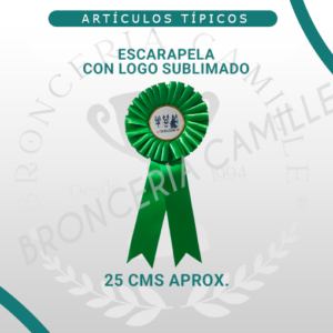 Escarapela con Logo Sublimado