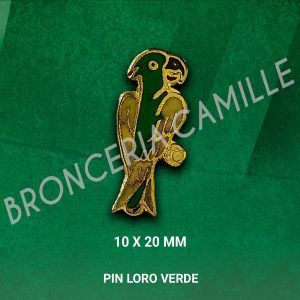 Pin Loro Verde
