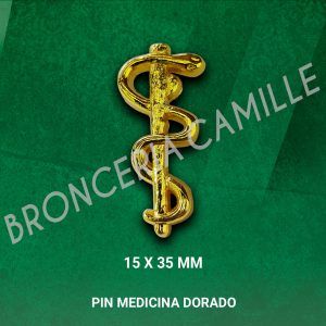 Pin Medicina Dorado