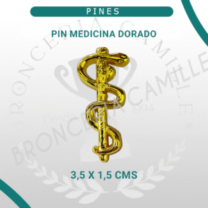 Pin Medicina Dorado
