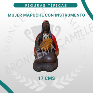 Mujer Mapuche con Instrumento