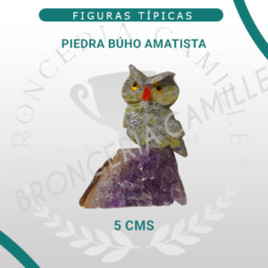 Piedra Búho Amatista