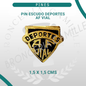 Pin Escudo Deportes A.F. Vial