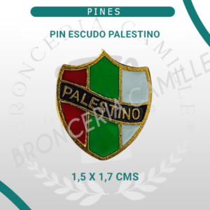 Pin Escudo Palestino