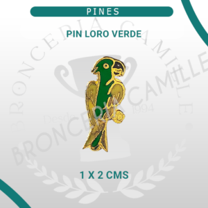 Pin Loro Verde