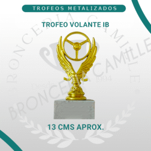 Trofeo Metalizado Volante