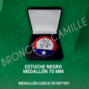 Medallón Cueca con Estuche