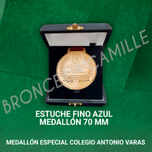Medallón Especial Colegio Antonio Varas 7 cms ø