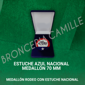 Medallón Rodeo con Estuche Nacional