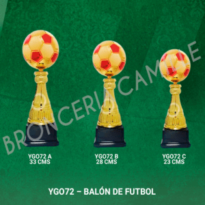 Copa Importada Modelo YGO72 – Balón de Futbol