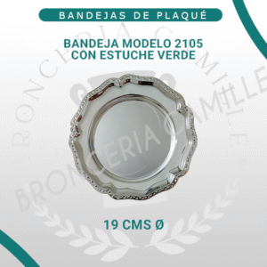 Bandeja Modelo 2105 con Estuche