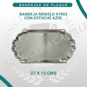 Bandeja Modelo 97903 con Estuche Azul