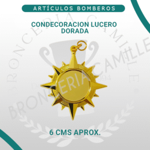 Condecoración Lucero Dorada