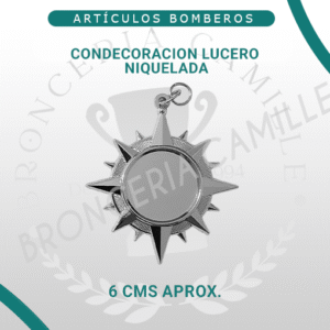 Condecoración Lucero Niquelada