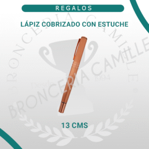 Lápiz Cobrizado con Estuche