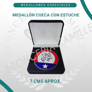 Medallón Cueca con Estuche