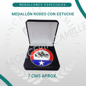 Medallón Rodeo con Estuche