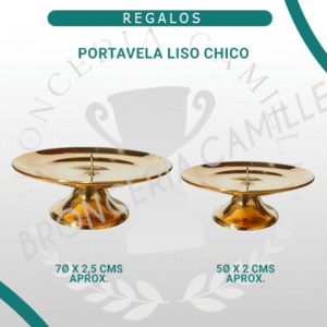 Portavela Liso Chico