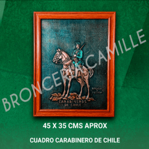 Cuadro Carabinero de Chile