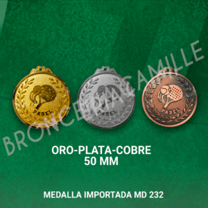 Medalla Padel MD 232 50MM