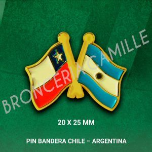 Pin Bandera Chile - Argentina