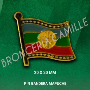 Pin Bandera Mapuche