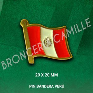 Pin Bandera Perú
