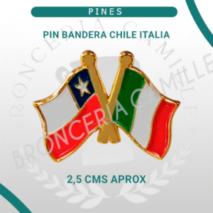 Pin Bandera Chile - Italia