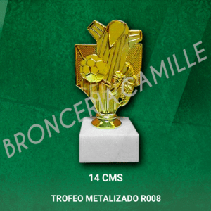 Trofeo Metalizado Modelo R008