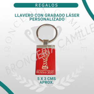 Llavero con Grabado Personalizado