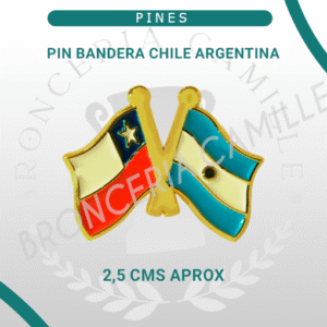 Pin Bandera Chile - Argentina