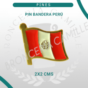Pin Bandera Perú